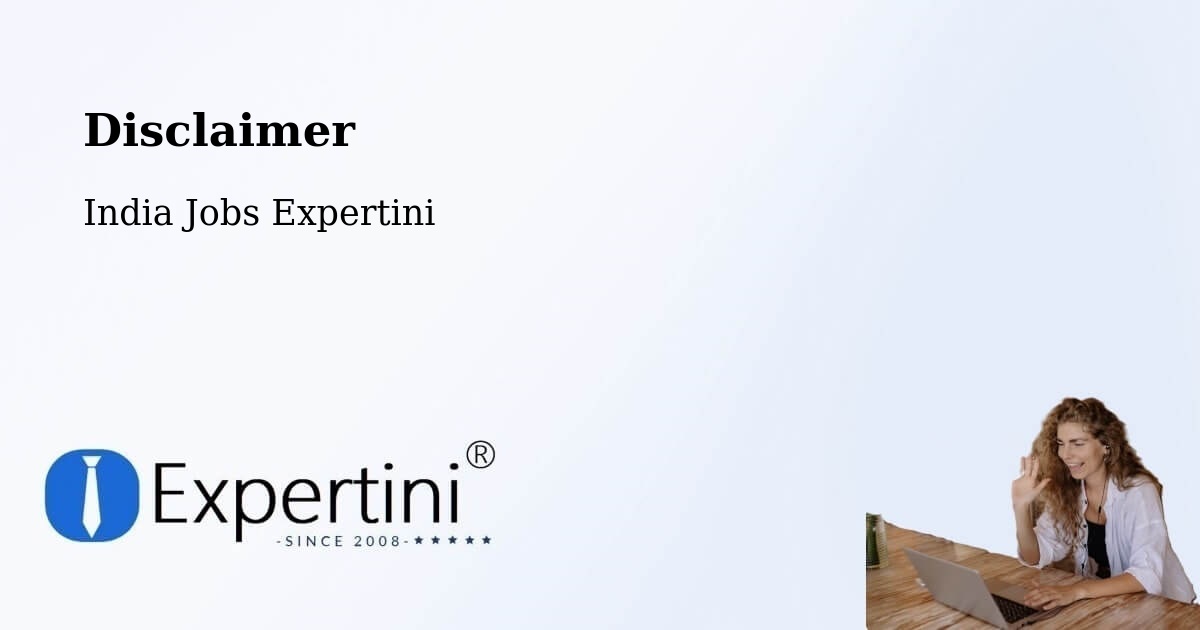 Disclaimer – Proddatur - India Jobs Expertini